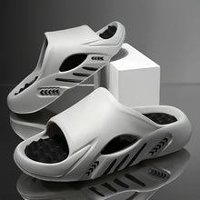 Load image into Gallery viewer, OURANNI Men's Fashion Cartoon Print Lightweight Indoor Shower Slippers, Trendy Unisex for Couples' Daily Casual Sports and Beach Vacation, Durable EVA Structure for Multiple Scenarios, Casual Footwear, Vacation Footwear, Styl