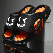 Load image into Gallery viewer, OURANNI Men's Fashion Cartoon Print Lightweight Indoor Shower Slippers, Trendy Unisex for Couples' Daily Casual Sports and Beach Vacation, Durable EVA Structure for Multiple Scenarios, Casual Footwear, Vacation Footwear, Styl