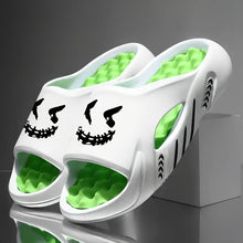 Load image into Gallery viewer, OURANNI Men's Fashion Cartoon Print Lightweight Indoor Shower Slippers, Trendy Unisex for Couples' Daily Casual Sports and Beach Vacation, Durable EVA Structure for Multiple Scenarios, Casual Footwear, Vacation Footwear, Styl