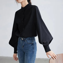 Load image into Gallery viewer, Midnight Muse Blouse for Women