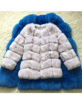 Load image into Gallery viewer, ZADORIN Empress Luxe Faux Fur Long Coat for Women