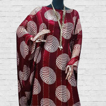 Load image into Gallery viewer, Elegant African Elegant Dresses for Women Muslim Fashion Abayas Dashiki Robe Kaftan Long Maxi Dress Free size fit M-5XL