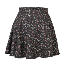 Load image into Gallery viewer, Summer new women' floral print skirt high waist umbrella mini skirt Female invisible zipper chiffon print short skirt women 2022