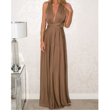 Load image into Gallery viewer, Women’s Scarlet Empress Halter Maxi Dress