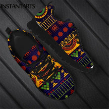 Load image into Gallery viewer, INSTANTARTS Tribal African Pattern Women Casual Sneaker Comfort Lightweight Flat Shoes 2020 New Style Footwear Zapatos Lace up