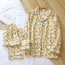 Load image into Gallery viewer, Spring / Summer 2021 New 100% viscose long-sleeved trousers ladies pajamas suit simple style long pajamas women's home service