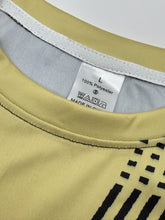 Load image into Gallery viewer, Men's African-Inspired Long Sleeve T-Shirt - Black &amp; Golden Ethnic Print with Nigerian/ Ghanaian Style Patterns, Loose Fit Casual &amp; Formal Wear, All-Season Round Neck Shirt (No Pants) for Daily Outfits &amp; Cultural Events
