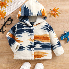 Load image into Gallery viewer, Boys' Christmas Fashion Cute Autumn Winter Thick Fleece Print Kids Warm New Jacket Coat, Boy Christmas Outfit

