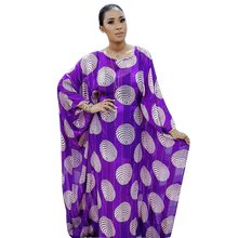 Load image into Gallery viewer, Elegant African Elegant Dresses for Women Muslim Fashion Abayas Dashiki Robe Kaftan Long Maxi Dress Free size fit M-5XL
