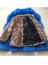 Load image into Gallery viewer, ZADORIN Empress Luxe Faux Fur Long Coat for Women
