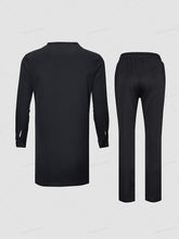 Load image into Gallery viewer, Obsidian Classic Men’s Kaftan Set – Modern Long Sleeve Traditional Wear

