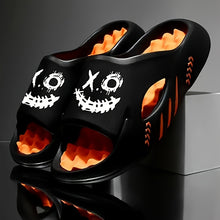 Load image into Gallery viewer, OURANNI Men's Fashion Cartoon Print Lightweight Indoor Shower Slippers, Trendy Unisex for Couples' Daily Casual Sports and Beach Vacation, Durable EVA Structure for Multiple Scenarios, Casual Footwear, Vacation Footwear, Styl
