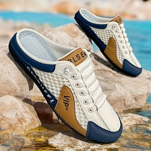 Load image into Gallery viewer, AfrikFabz Urban Slide Sneakers – Lightweight Slip-On Casual Shoes for Men
