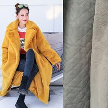 Load image into Gallery viewer, Winter Women High Quality Faux Rabbit Fur Coat Luxury Long Fur Coat Loose Lapel OverCoat Thick Warm Plus Size Female Plush Coats 115
